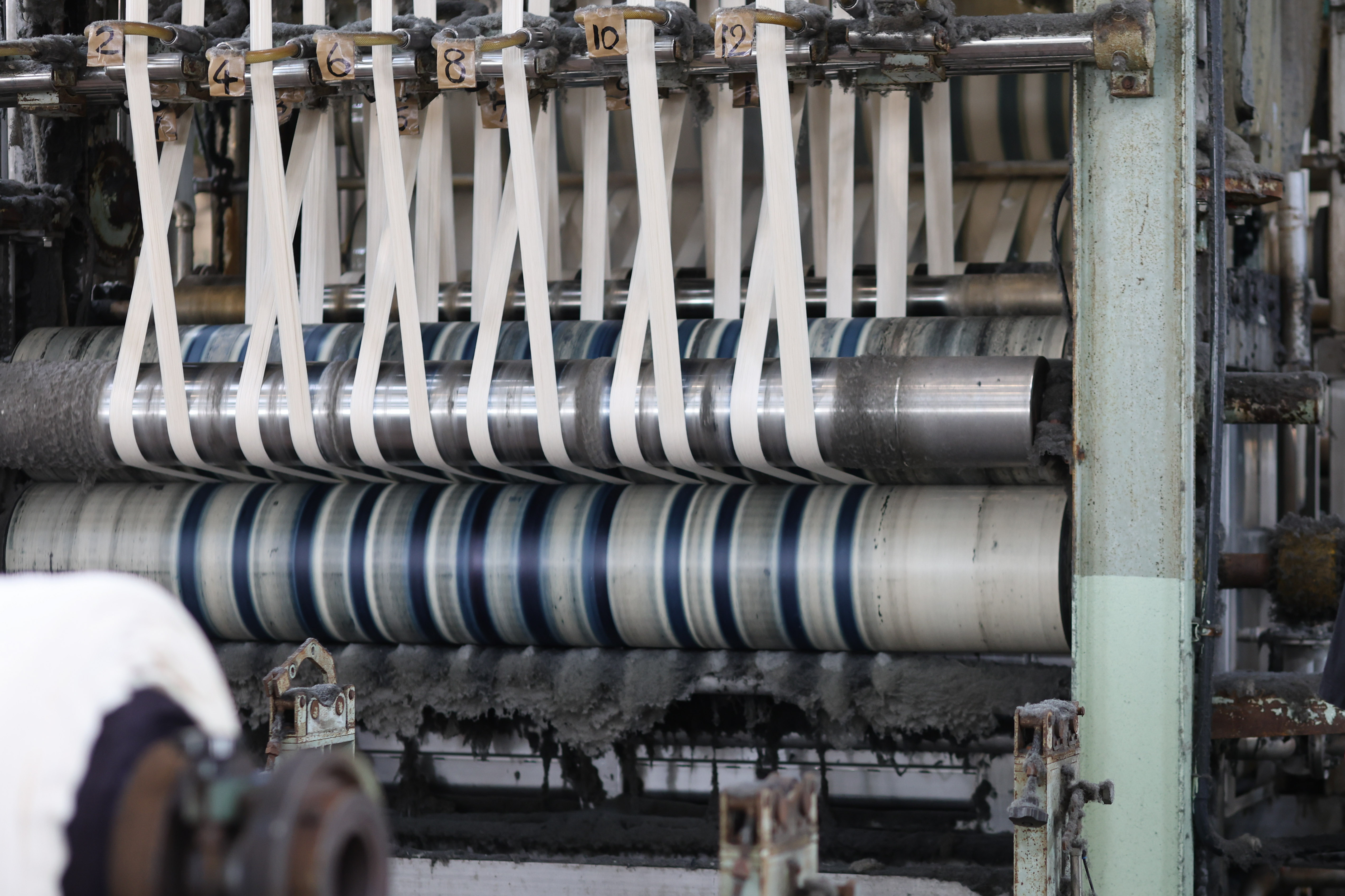 Kuroki rope dye installation